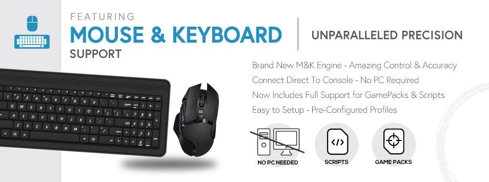 Mouse & Keyboard Support