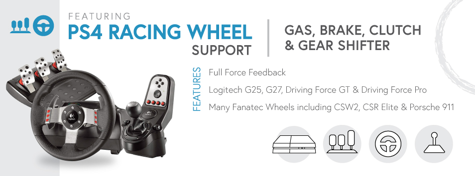 Racing Wheel Support
