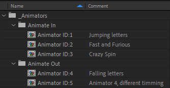 Animators - Simple Text