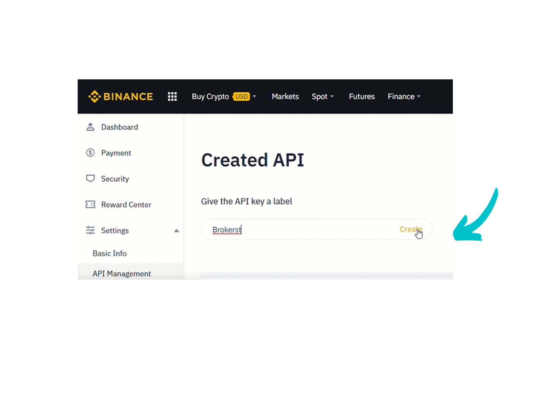 How to import the Binance API into your Brokerst account ...
