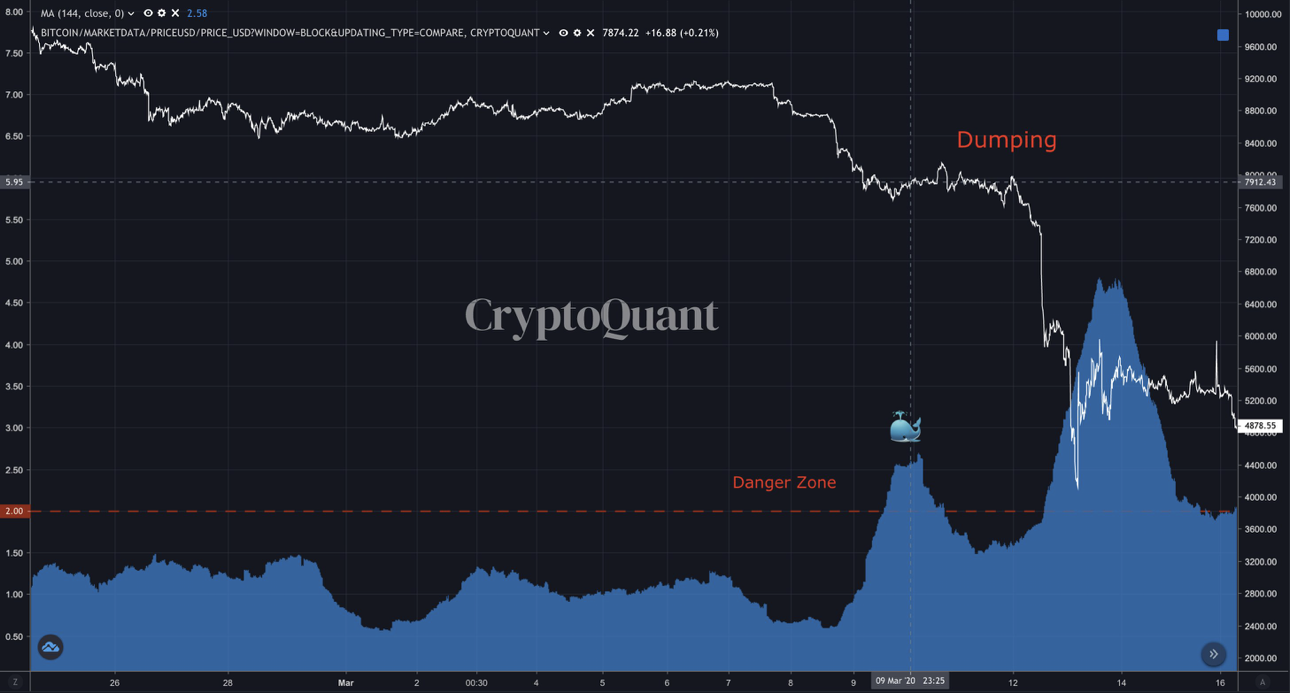 chart rapporto bitcoin