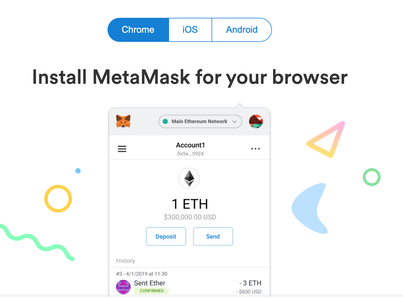 Metamask: How to Set Up a Private Wallet - Ampleforth: User Guides