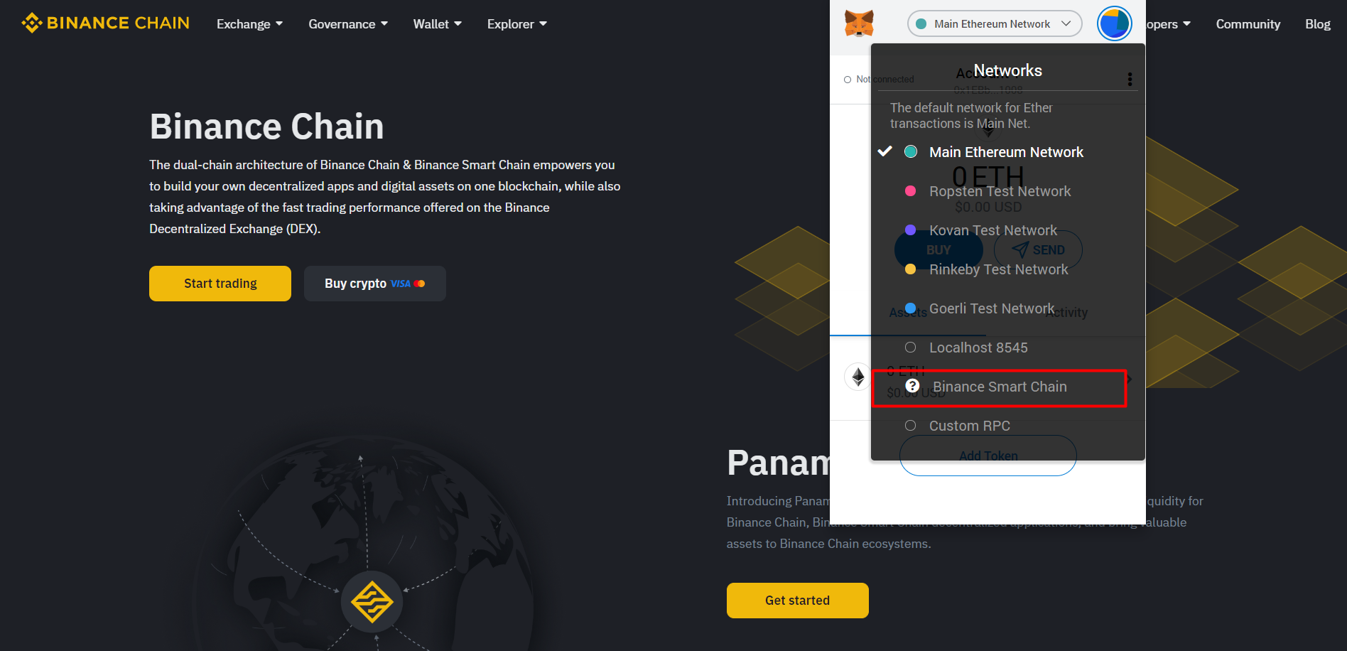 ???? How to set up Metamask for Binance Smart Chain - Roobee ...