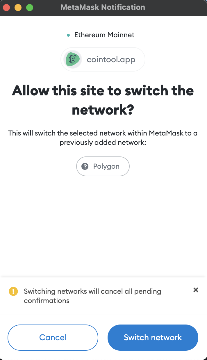 how to switch from xeth to metamask