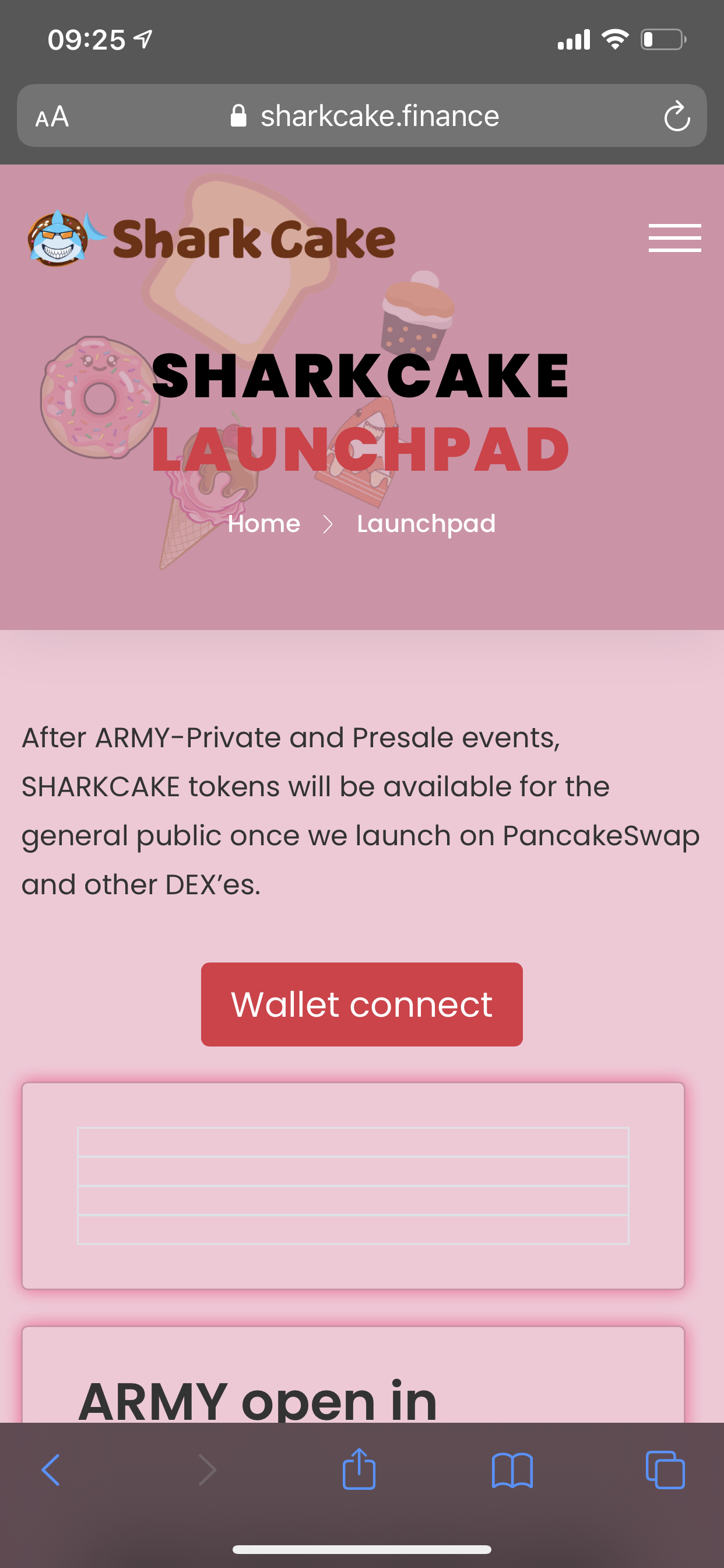 How to buy $SHARKCAKE on METAMASK app mobile - Shark Cake